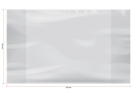 Обложка для дневников и тетрадей ArtSpace SPE210.90 / PET 210.90 90 мкрн, полиэтилен, 210*350мм, ШК