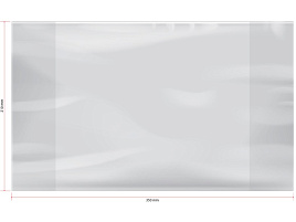 Обложка для дневников и тетрадей ArtSpace SPE210.90 / PET 210.90 90 мкрн, полиэтилен, 210*350мм, ШК