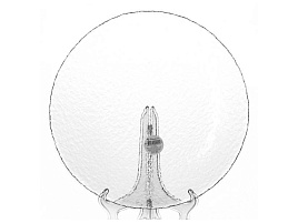 Тарелка мелкая 19см 10377 Haze grey