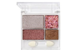 Тени для век Farres 4цветов All Over Glitter 5,9г 1241 т.5
