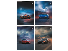 Блокнот 60л. BG Б5гр60 06544 А5 на гребне "Sportcar"