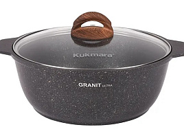 Жаровня 5л Kukmara жго52а/9253 granit ultra с/кр