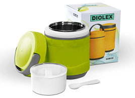 Термос 1,2л Diolex DXC-1200-2/2392 пищевой зеленый