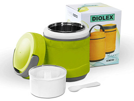 Термос 1,2л Diolex DXC-1200-2/2392 пищевой зеленый