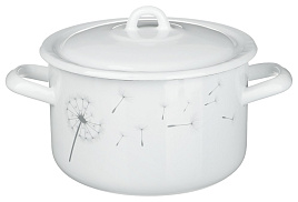 Кастрюля эмаль 2,9л 894-580 Одуванчик С-16111/4Э