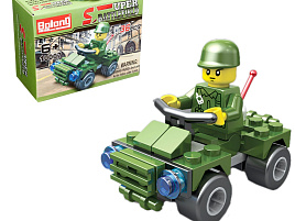 Конструктор Брик 1019688 Военный патруль 36дет.