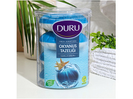 Мыло Duru 4*100гр Fresh Океан стакан