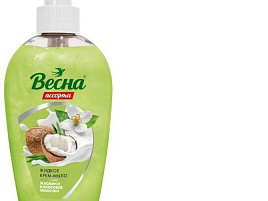 Мыло жидкое Весна 280мл Жасмин и кокос.молочко(Самара)5215