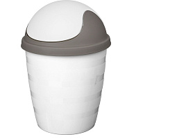 Контейнер для мусора 1,5л Rambai 221308421/9833 светло-серый