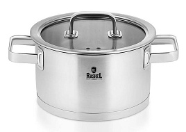Кастрюля нержавейка 6л R-600w Rashel