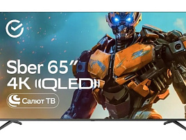 Телевизор SBER SDX 65UQ5233 QLED Smart Wi-Fi 4K