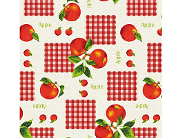 Клеенка столовая Silvano 1,4*20м ПВХ FUSION на нетк. основе 81377/7874