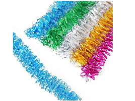 Мишура №23 М-132 серебро