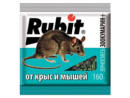 Мыши зерновая смесь Рубит Зоокумарин 160г 24985