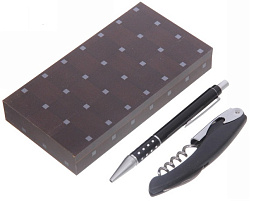 23ф Набор подарочный 607-269 Ручка и штопор (муж.)