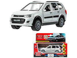 Машина металлическая SB-16-46-N(SR)-WB LADA kalina cross 12 см, дв, багаж, инерц., кор.