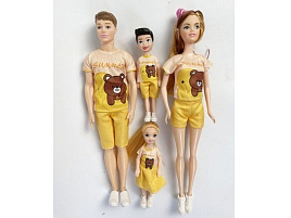 Набор кукол модель 2396508 Счастливая семья