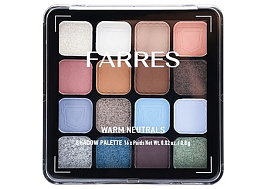 Тени для век 16цв.Farres 1844-02 Винтаж
