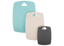 Набор досок разделочных пластик 3шт 852-133