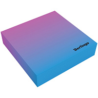Блок для записей Berlingo LNn_00051 8,5*8,5*2 "Radiance" голубой/розовый, 200л.