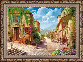 Картина полиграф 50*40 Сюжет Город
