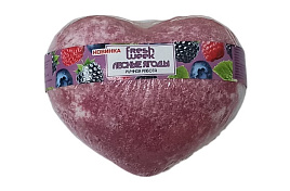 Бомбочки для ванн 130г FreshWeek сердце Лесные ягоды
