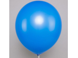 Шар надувной 12 пастель синий (50шт) Ч54454