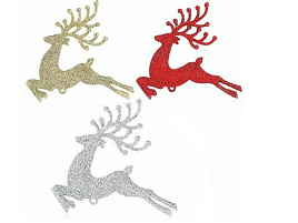 Подвеска пластик Олень 1шт S1041