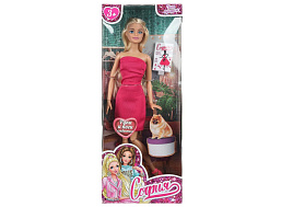 Кукла модель 66001BOX-C42-S-BB-WOD София ферма 29см