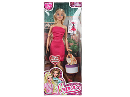 Кукла модель 66001BOX-C42-S-BB-WOD София ферма 29см