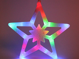 Панно объемное электр. Звезда 183-654 27см