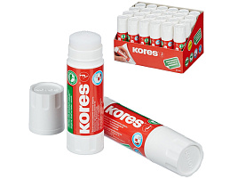 Клей-карандаш 15г. Kores 17151 прозрачный, ПВП