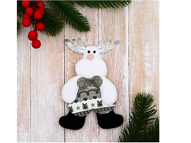 Подвеска текстиль Олень в костюмчике 9692678