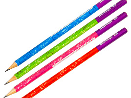 Карандаш ч/гр Berlingo BP00840 "Double color" HB, трехгранный, заточен., ассорти