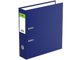 Папка регистратор 7см. СТАММ ММ-31812 "Офис", бумвинил, синяя