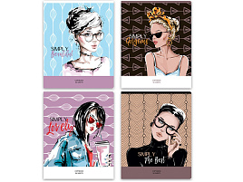 Тетрадь 96л.  Т5ск96_лг 11954 "Simply the best", глянцевая ламинация