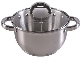 Кастрюля нержавейка 2,4л Millet ML-1018/6210 индукция