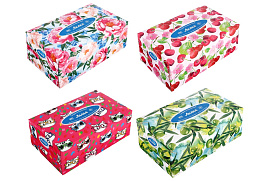 Салфетки 200л. Лилия в коробочке Non-stop