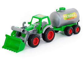 Трактор 8794 погрузчик с цистерной