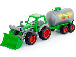 Трактор 8794 погрузчик с цистерной