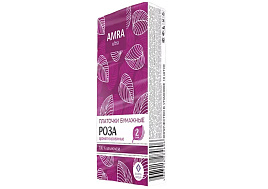 Платочки бумажные Amra 10шт..2-х сл.роза