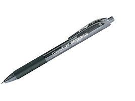 Ручка гел. Berlingo CGm_50061 автоматическая "Classic Gel" черная, 0,5мм, грип