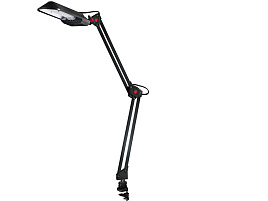 Лампа настольная офисная KD-017 C Camelion на струбцине черный 2515