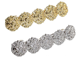 Автомат для волос 644-082 круги золото и хром