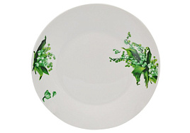 Тарелка мелкая 20,5см 8" т8-6478/5332 Ландыш