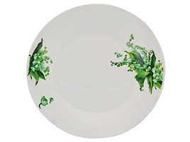 Тарелка мелкая 20,5см 8" т8-6478/5332 Ландыш