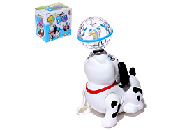 Игрушка на бат. 7261487 Далматинец свет, звук