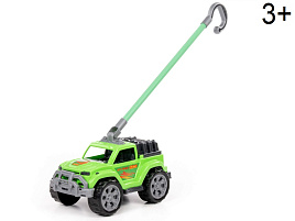 Каталка 63929 Автомобиль Легионер зеленый