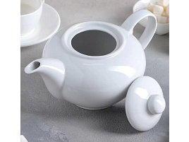 Чайник заварочный керамика 1100мл 065112 Удачный б/уп