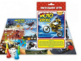 Настольная игра ходилка 10513 Мотокросс